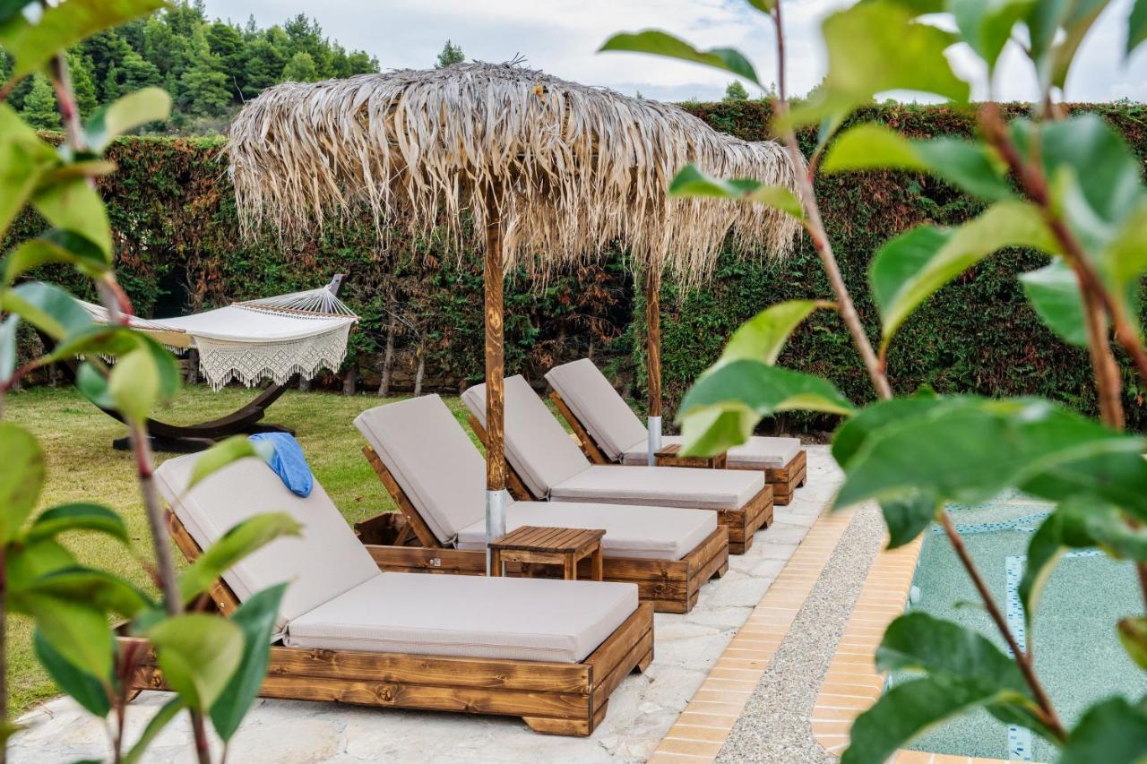 Palmrise Luxury Villas By Travel Pro Services - Nea Skioni Halkidiki Экстерьер фото