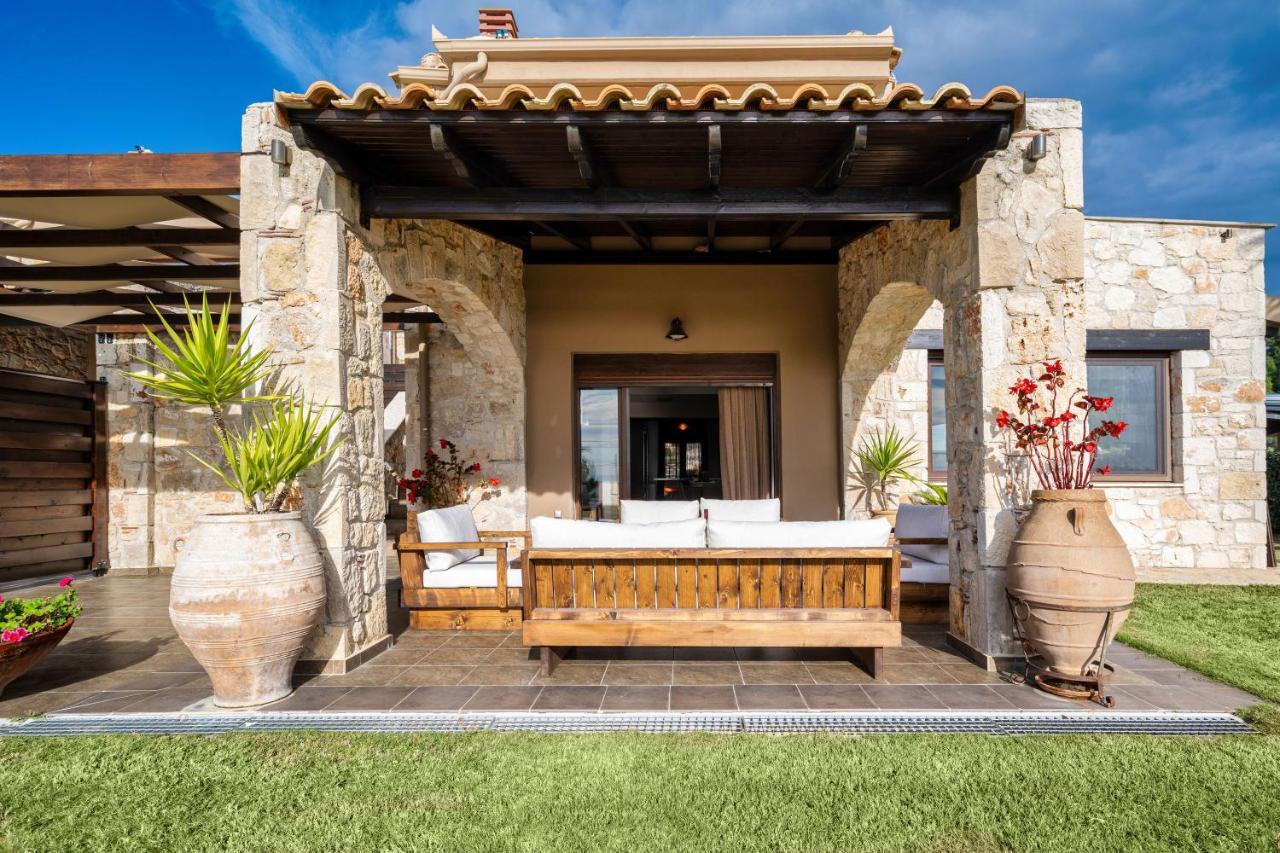Palmrise Luxury Villas By Travel Pro Services - Nea Skioni Halkidiki Экстерьер фото
