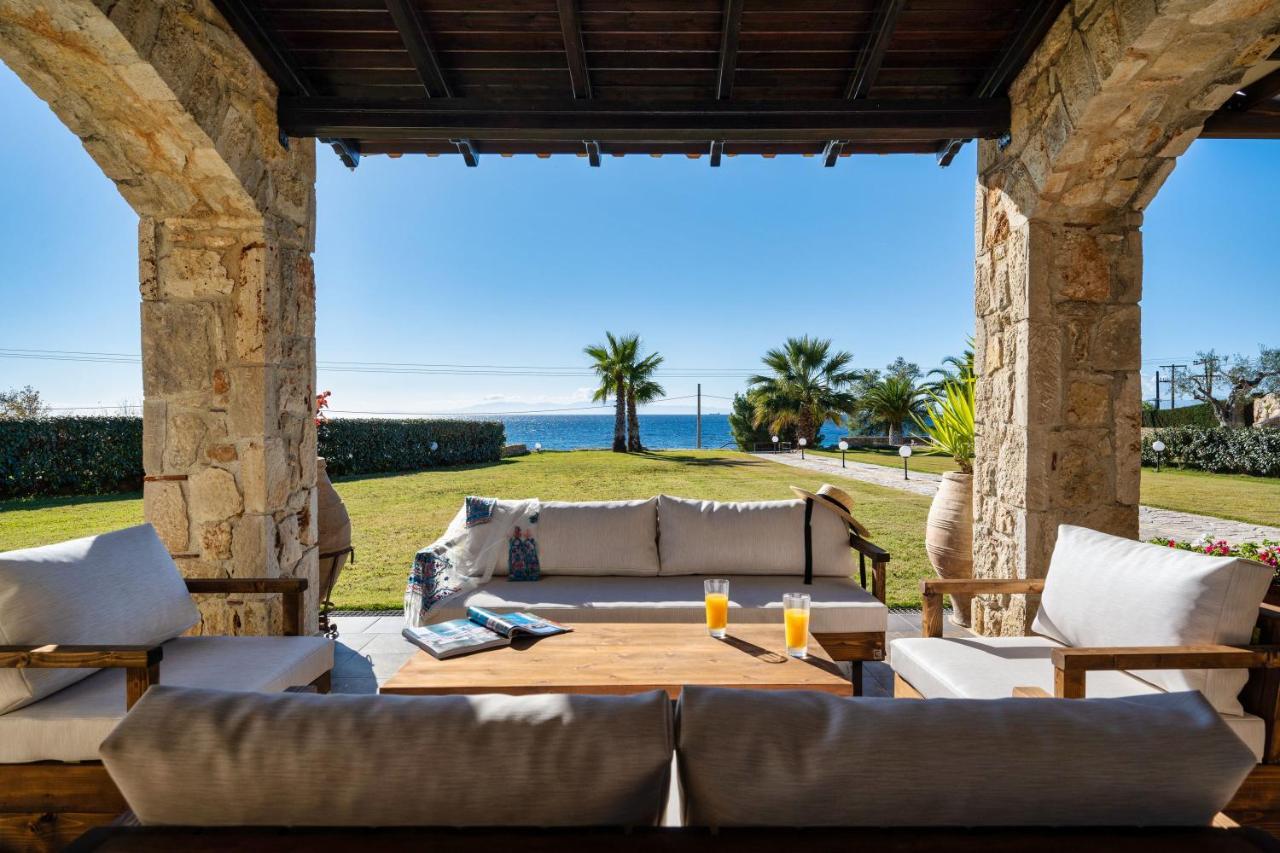 Palmrise Luxury Villas By Travel Pro Services - Nea Skioni Halkidiki Экстерьер фото