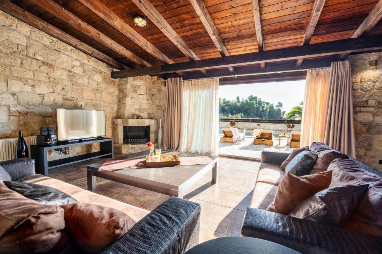 Palmrise Luxury Villas By Travel Pro Services - Nea Skioni Halkidiki Экстерьер фото