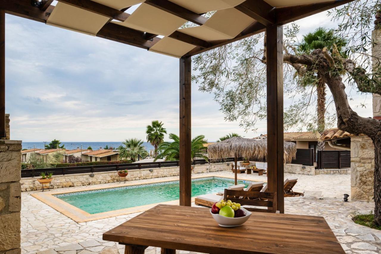 Palmrise Luxury Villas By Travel Pro Services - Nea Skioni Halkidiki Экстерьер фото