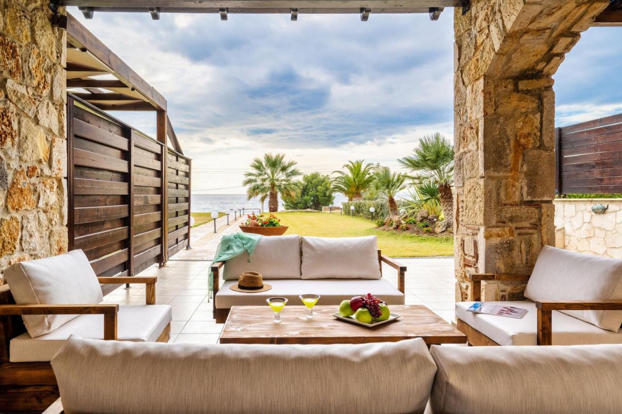 Palmrise Luxury Villas By Travel Pro Services - Nea Skioni Halkidiki Экстерьер фото