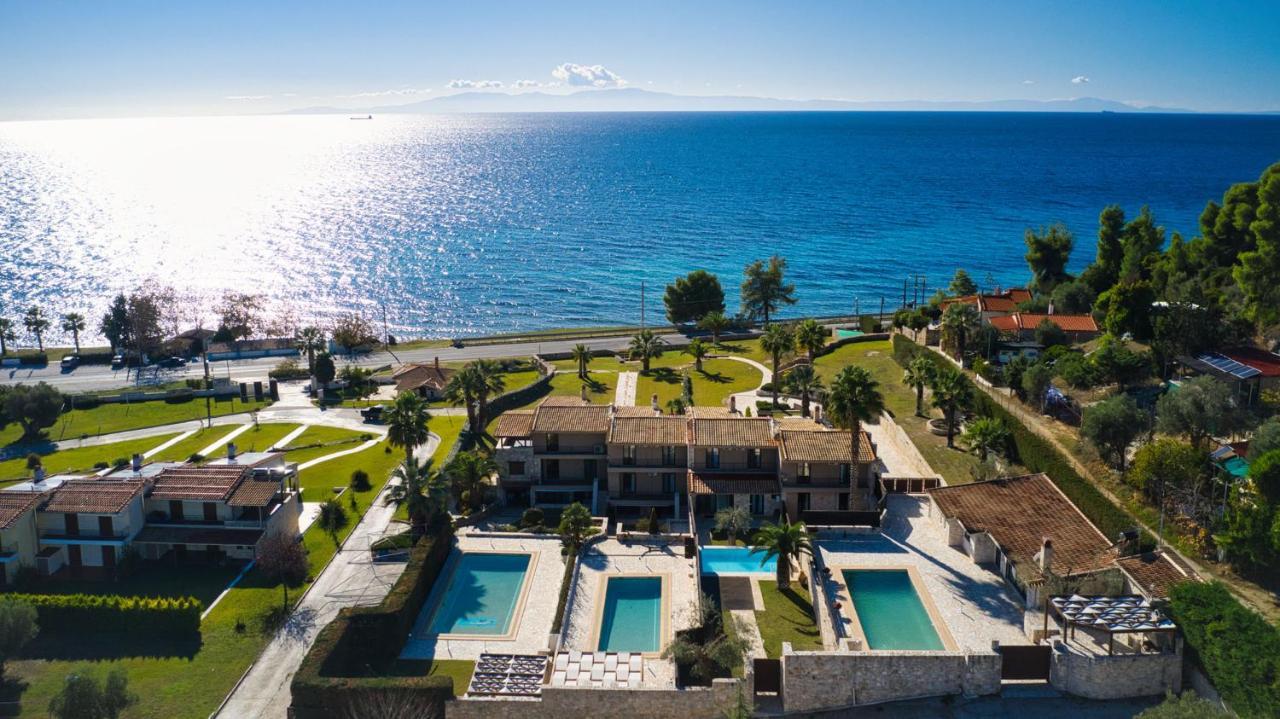 Palmrise Luxury Villas By Travel Pro Services - Nea Skioni Halkidiki Экстерьер фото